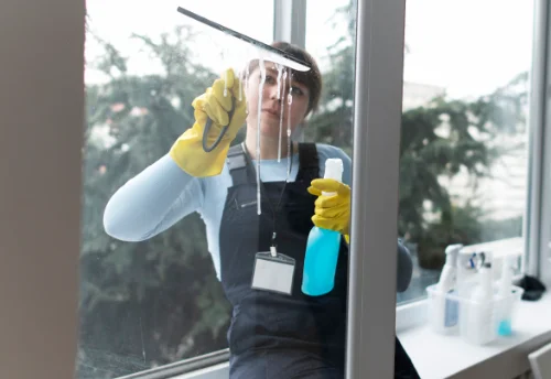 Nettoyage de vitres intérieures et extérieures à Surville